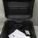 45L Motorcycle Top Case, Aluminum Motorcycle Tail Box Trunk with Universal Base - Anti-scratch gray