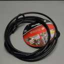 Master Lock 72DPF Steel Cable with Looped Ends, 15 ft. Long, 1 Pack, Black