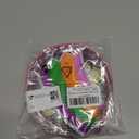 Large Rainbow Shooting Star Patch & Pink Satin Headband - Iron-On Patch, Halloween Costume Accessories Set for Fun Cartoon Cosplay