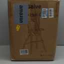 8 in 1 Convertible Wooden High Chair, Adjustable Baby High Chair for Babies and Toddlers with Tray, Easy to Clean, Grow with Family|Booster|Learning Table|High Stool (White)