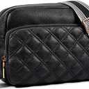 Small Crossbody Purses for Women,Vegan Leather Crossbody Bags Trendy, Quilted Purses for Women | Vegan Leather, | Trendy| Quilted
