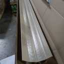 Dock Edge + Premium PVC Profile Piling Bumper, Beige, 6'