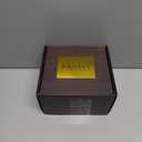 Onebttl Husband Gifts Engagement Gift for him, Charred Wooden Bourbon Drinking Glass, Whiskey Bourbon Gifts for Men - Wooden Old Fashioned Glass for Men, Dad, or Brother