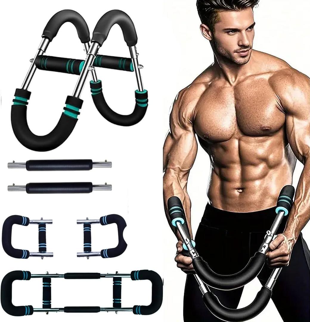 Twister Arm Trainer - Spring Resistance Workout Equipment for Home Gym, Portable Shoulder & Muscle Training Tool (Men & Women)