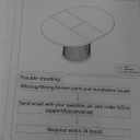 4763 Extendable Round Dining Table for 48 with Dust-Proof 2-Tier Storage Shelf Space Saving Expandable Wood Oval Circle Dinner Furniture with Pedestal Base (Black) (Brown)