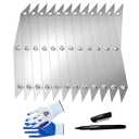 12 Point Center Finder Pro  Precision Measuring Tool for Woodworking, Welding & DIY Projects (Silver 12 Point)