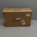 Wellmet Lamp Shades,Small Chandelier Shades ONLY for Candle Bulbs,Clipon Drum Lampshades,Set of 6, 5.5"x 5.5"x5",Black Gold