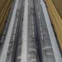 20 inch Drawer Slides 6 Pairs (12pcs) Full Extension Ball Bearing Drawer Rails Side Mount 3 fold Metal Dresser Runners for File Cabinet Trash Can Kitchen Wardrobe Glides 20" Black 100 LB Capacity