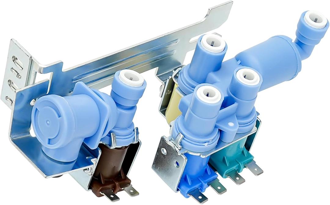 242253002 242102201 Refrigerator Water Inlet Valve, 242253002 Compatible with Crosley Frigidaire Kenmore Refrigerator Replace 2689640 AP5669874 PS7321353 EAP7321353 by Cenipar