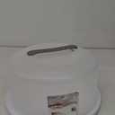 Sterilite 2008004 Cake Server, White (CLEAR, 2)