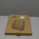 Large Bath Toy Storage, Metal Bathtub Shower Toy Holder, Foldable bath Tub Toy Organizers, Bathroom Toy Storage with Drainage for Sorting Toys/Clothes/Toiletries (1pc black)