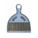 Mini Broom and Small Dustpan Brush - Hand Broom and Dustpan Set, Mini Dust pan and Brush Set, Small Dust pan for Cat Litter, Kitchen, Tables, Countertops, Cars, etc.