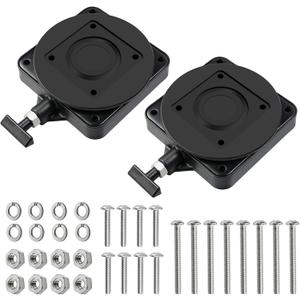 2 Pcs 2207003 Low-Profile Swivel Mounting Base Compatible with Cannon Downrigger