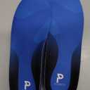 Podiatrist Designed Insoles, Treats Plantar Fasciitis and Foot Pain (Low Arch - Blue, Men's Size 4-4.5, Women's Size 5.5-6)