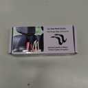 Amooca Car Seat Headrest Hook Universal Vehicle Storage Hanger Leather with Metal Car Seat Back Organizer for Handbag Purse Coat Brown 2 Pack