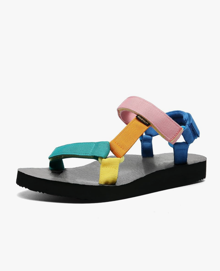 Women's Original Sandals Comfortable Quick-Drying Casual Sport Sandal Walking Hiking Water Sandals With Arch Support Size 6