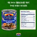 Clemente Jacques Sliced Jalapeo Peppers, 28 oz (Pack of 12) (EXP 08/28/26)