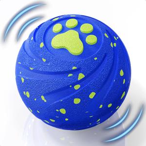 Interactive Dog Toys Balls Moving - Smart Automatic Bouncing Interactive Dog Ball, Durable Pet-Safe E-TPU Material, IPX7 Waterproof, Anti Boredom Dog Toys to Keep Them Busy for Large and Small Dogs, Blue