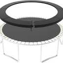 Trampoline Pad, Universal Weatherproof Anti-Slip Replacement pad, Durable Outdoor Trampoline Frame Protector Accessories, Fit 10FT 12FT 14FT 15FT 16FT Round Trampoline Frames
