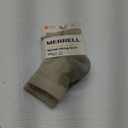 Merrell Unisex-Adult's Moab Hiking Mid Cushion Socks-1 Pair Pack-Coolmax Moisture Wicking & Arch Support, Ankle-Oatmeal, S/ M (Men's 5-8.5 / Women's 5-9.5)