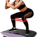 Vibration Plate Exercise Machine, Fitness Platform Shaking Full Body, Vibration Plate for Lymphatic Drainage,Motor Speed Control , Home Training Equipment for Weight Loss & Toning