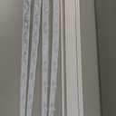 Whitmor Spacemaker Folding Drying Rack, Freestanding Indoor Clothes Dryer, Space Saving Compact Design, 6"L x 26"W x 51.5"H, White