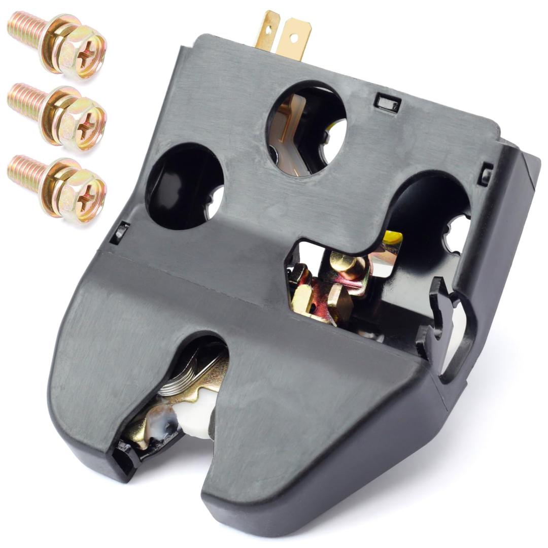 74851-S01-A01 Trunk Latch Lid Lock Assembly Replacement for Honda for Civic 1996-2000 Replace 74851S01A01 with 3 Screws