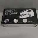 Handheld Sewing Machine for Beginners, Easy to Operate and Fast Stitch Suitable for Clothes, Fabrics and Quick Home Repairs for Mom Birthday Valentine's Day Christmas Gifts(White)