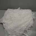 3 Pack White Lace Tablecloth 60 120 Inch Lace Table Cloth for Rustic Boho Wedding Bridal Shower Party Decoration Classy Rectangle Overlay Long Vintage Embroidered Reception Table Cloth Decor