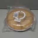 Round Charcuterie Board with Clear Lid, Travel Picnic Portable Cheese Board Charcuterie Boxes, Meat Fruit Serving Tray Platter, House Warming Gifts New Home, Gifts for Women (5 Compartments-round-white)