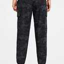 Libin Women's Cargo Joggers Lightweight Quick Dry Hiking Pants Athletic Lounge Casual Travel (Black, XL)