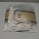 Silicone Bread Sling for Dutch Oven, Non-Stick & Easy to Clean Bread Baking Mat Set, 2 Pcs Reusable Bread Sling with Long Handle to Transfer Sourdough (Black, 2PCS Round)