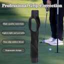 Golf Grip Trainer, Golf Swing Training Aid for Improving Proper Hand Positioning, Golf Training Equipment, Improve Swing Rhythm