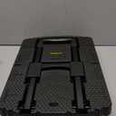 Folding Hand Truck 500lbs, Portable Heavy Duty Dolly Cart, 6 Wheels Collapsible Luggage Cart with 2 Elastic Ropes - Compact Trolley Cart for Easy Moving - Ideal Hand Cart for Travel and More (17, Black)