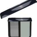 RV Window Visor Deflector, Rain Guard Extra Durable Sun Wind Air Side Vent Deflector Fits for 18-24inch Wide Window