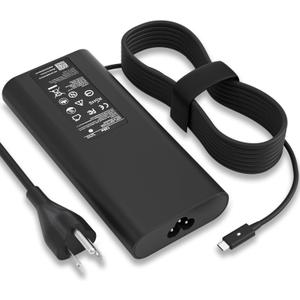 130W USB C Laptop Charger Compatible with Dell Computer XPS 15 17 9575 9500 9510 9520 9530 9700 9710 9720 9730,Precision 5470 5480 5550 5560 5530 5570 5750 5760 5770 3550 3560 3570 3571 2in1,Latitude