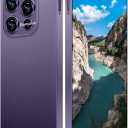 16PM Unlocked Phone,6.99" HD Screen The Phone,16+512GB with 128GB Memory Card Cell Phone, Android 13.0,108MP & 68 Camera,Photo Shortcut button/5G/Face ID/Fingerprint Lock (Dark Purple)