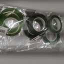 COIDEA 8 Rolls Floral Tape, 1/2" Wide Flower Tape, Dark Green Floral Tape for Fresh Flowers, Adhesive Florist Tape for Floral Crafts, Bouquet Floral Arranging Stem Wrapping, Wedding Bouquet, 30Yard
