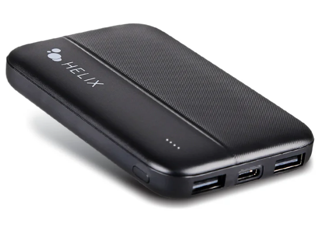 Helix TURBOVOLT + 5,000 mAh Power Bank