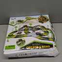 Dinosaur Toys,Create A Dinosaur World Road Race,Flexible Track Playset and 2 pcs Cool Dinosaur car for 3 4 5 6 Year & Up Old boy Girls Best Gift (Green)