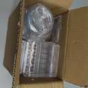 No Mess Bird Feeder Water Dispenser Set, Parakeet Cage Accessories, Automatic Bird Feeder Suitable for Birdcage