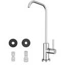 WEWE Drinking Water Faucet, Lead-Free Kitchen Water Filter Faucet for Reverse Osmosis or Water Filtration System, RO Faucet, Brushed Nickel