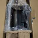 Chefman Electric Panini Press Grill, Compact 2-Slice Sandwich Maker, Non-Stick Coated Plates, Opens 180 Degrees, Dishwasher Safe, Removable Drip Tray, Stainless Steel/Black