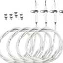 4-Pack Grill Igniter Wire & Ceramic Electrode Kit Fit for Jenn Air, BBQ Grillware, Vermont Casting and Others Gas Grill Igniter Ignition Electrode Gas Burner
