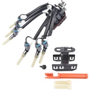 FJ503 4.3L V6 Spider Fuel Injector Kit Replacement for GMC Chevy Pickup Isuzu FJ10565 12568332 19210688 4G1887