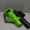 Greenworks 40V (120 MPH / 450 CFM / 75+ Compatible Tools) Cordless Axial Leaf Blower, 4.0Ah