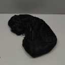 FantaLook Mens 80S Long Curly Black Rocker Costume Wig