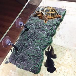 Minidiva Turtle Basking Platform Resting Terrace Aquarium Ornament (Turtle Load Bearing <150g)