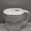 Brita Metro Water Filter Pitcher with SmartLight Change Indicator, BPA-Free, Replaces 1,800 Plastic Water Bottles a Year, Lasts Two Months, Includes 1 Filter, Small - 6-Cup Capacity, White