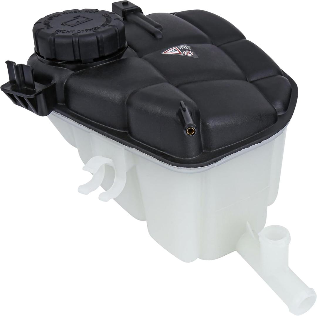 Engine Coolant Reservoir Tank(with Cap And Sensor). Replaces Part # 603-256,1645000049.Compatible with 06 - 15 Mercedes-Benz GL320, GL350, GL450, GL550, ML320, ML350, ML450, ML550, SLS AMG,ML63 AMG